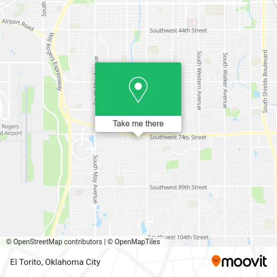 El Torito map