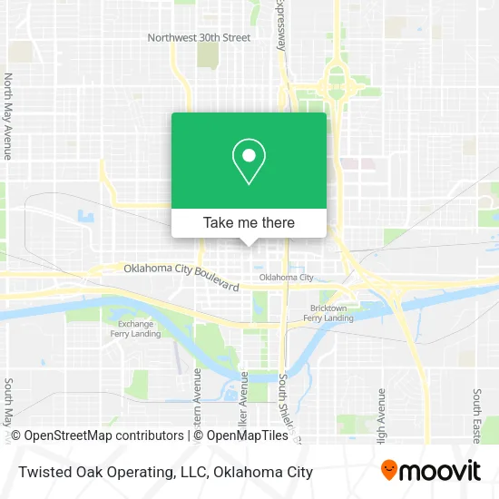 Mapa de Twisted Oak Operating, LLC