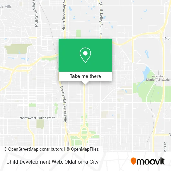 Child Development Web map