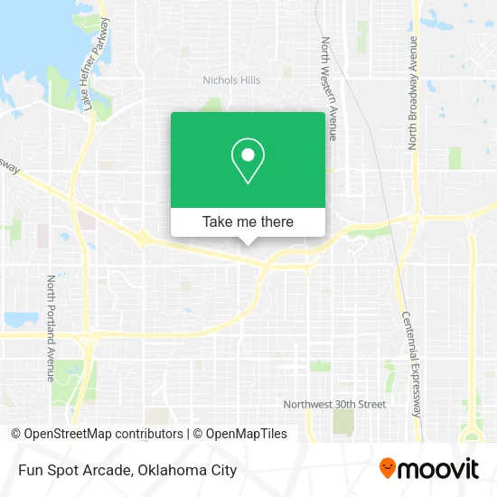 Mapa de Fun Spot Arcade