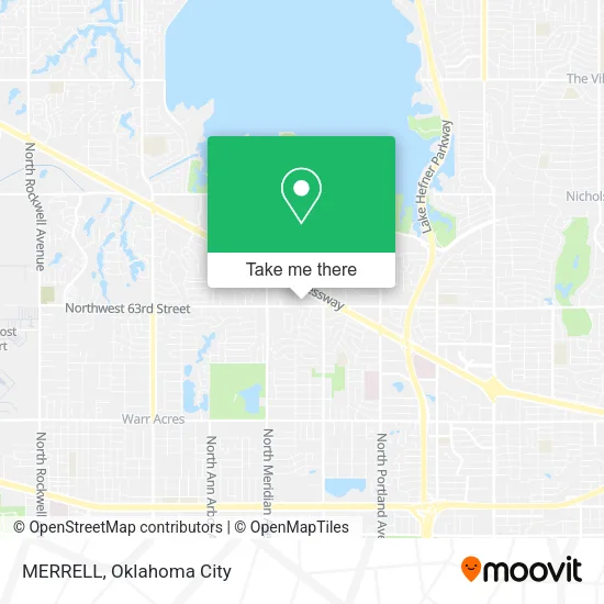 MERRELL map