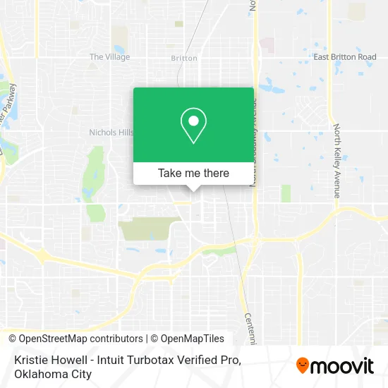 Mapa de Kristie Howell - Intuit Turbotax Verified Pro