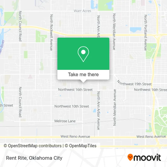 Rent Rite map