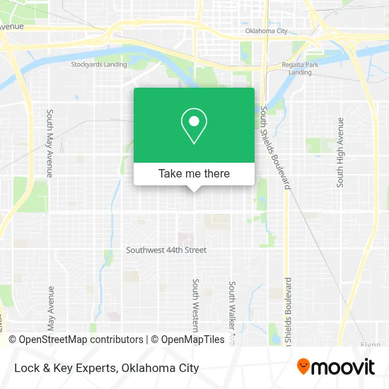 Lock & Key Experts map
