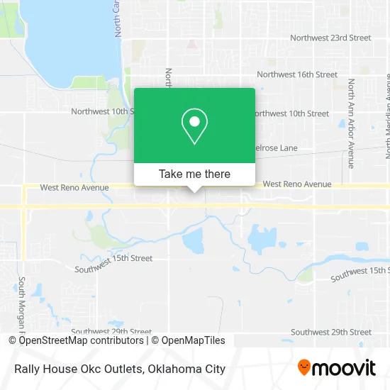 Rally House Okc Outlets map