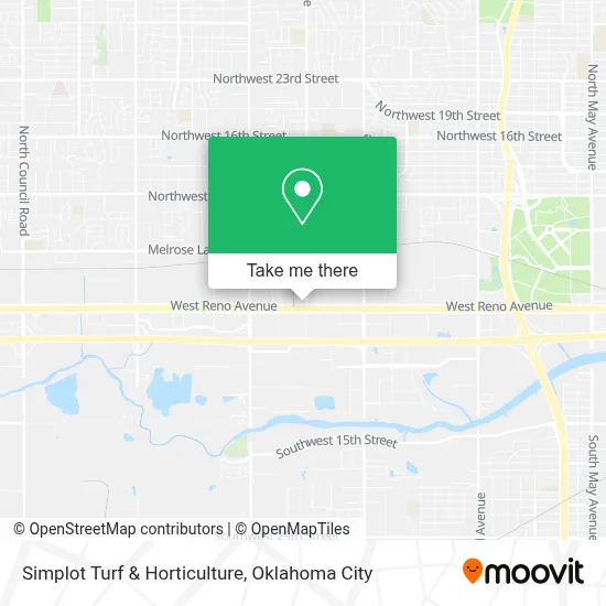 Simplot Turf & Horticulture map
