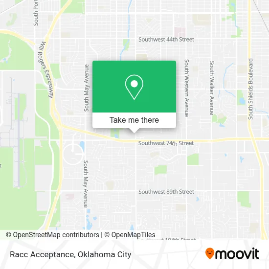 Racc Acceptance map