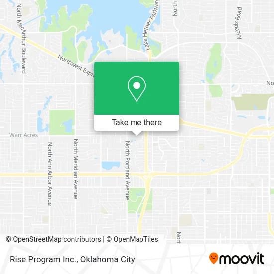 Rise Program Inc. map