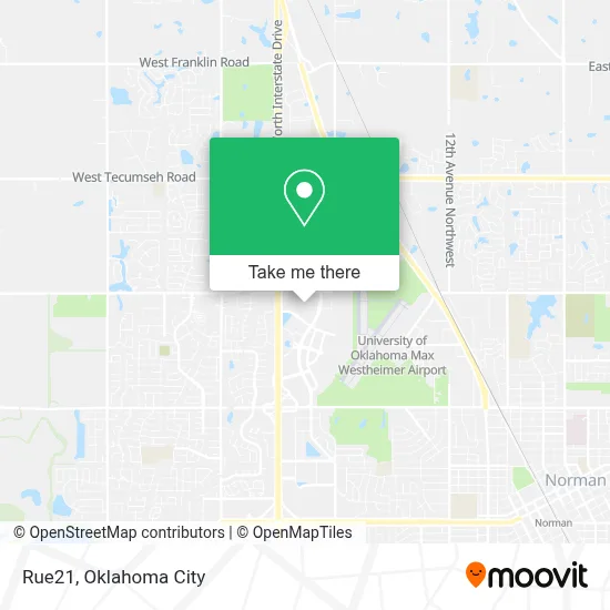 Rue21 map