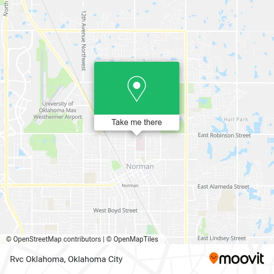 Rvc Oklahoma map