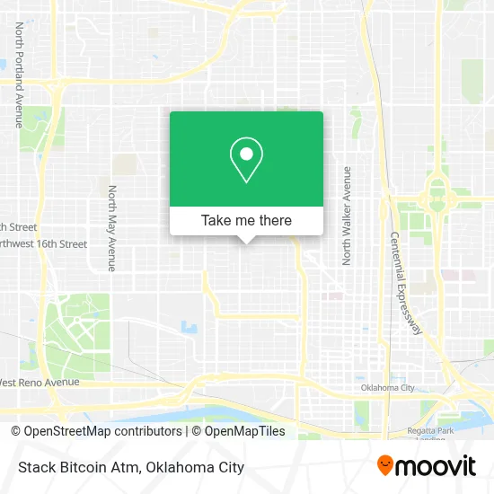Stack Bitcoin Atm map
