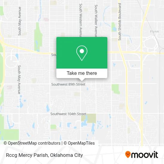 Rccg Mercy Parish map