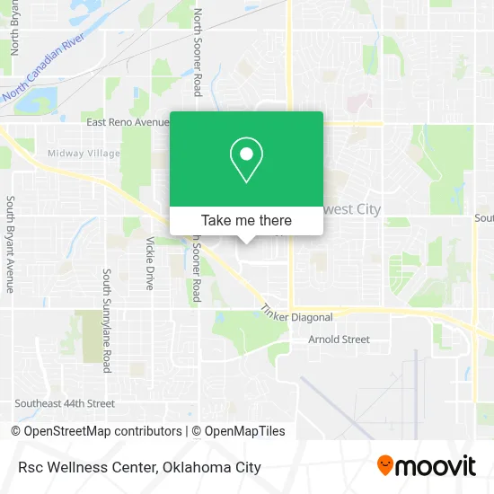 Rsc Wellness Center map