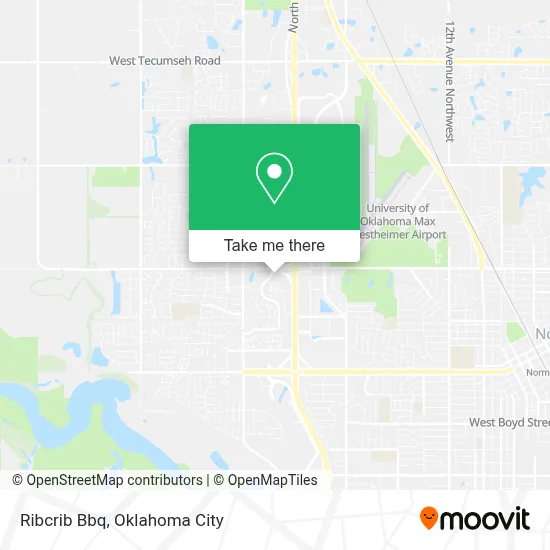 Ribcrib Bbq map