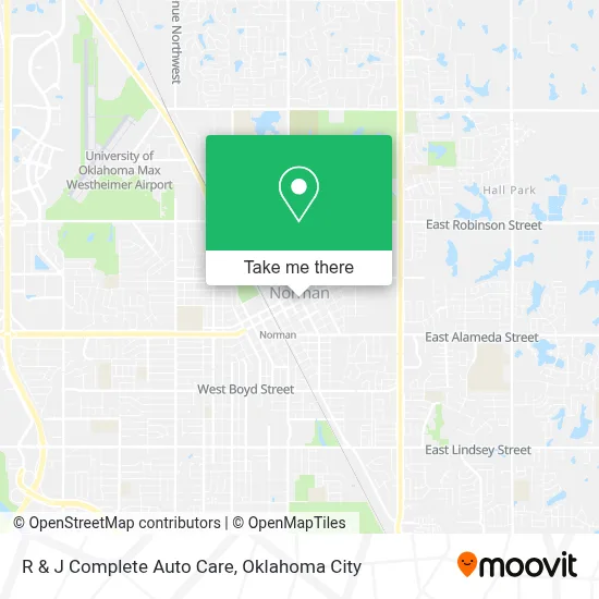 R & J Complete Auto Care map