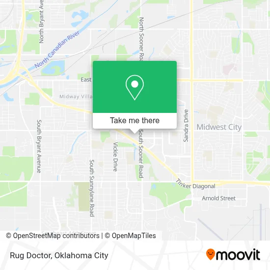 Rug Doctor map
