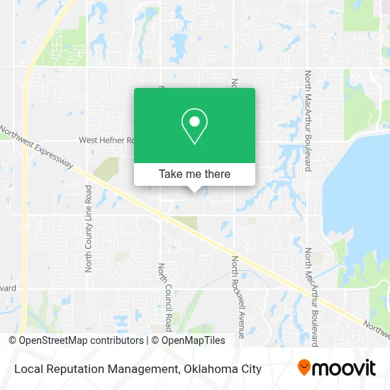 Local Reputation Management map