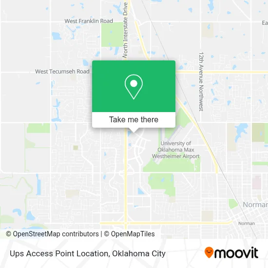 Ups Access Point Location map