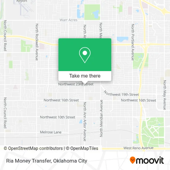 Ria Money Transfer map