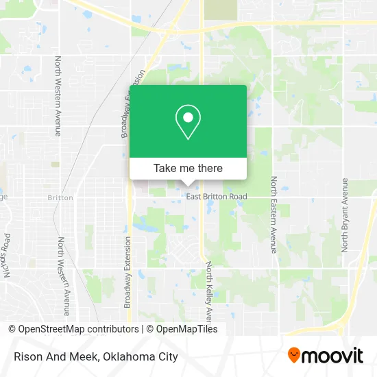 Rison And Meek map