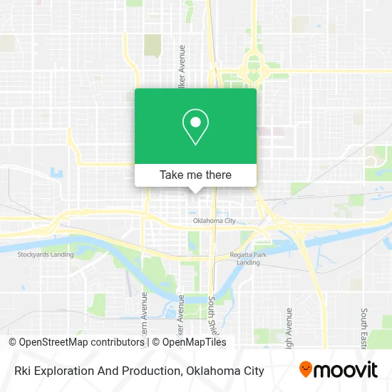 Rki Exploration And Production map