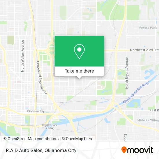 R.A.D Auto Sales map