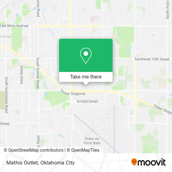 Mathis Outlet map