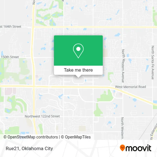 Rue21 map