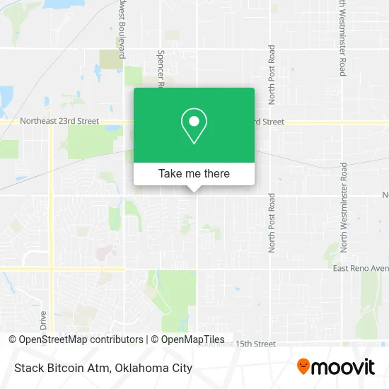 Stack Bitcoin Atm map