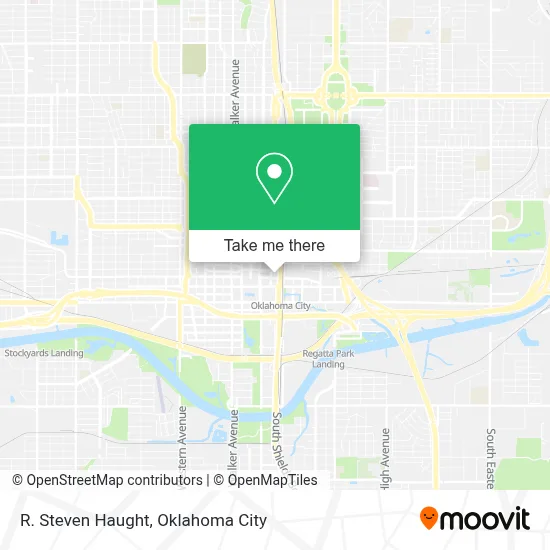R. Steven Haught map