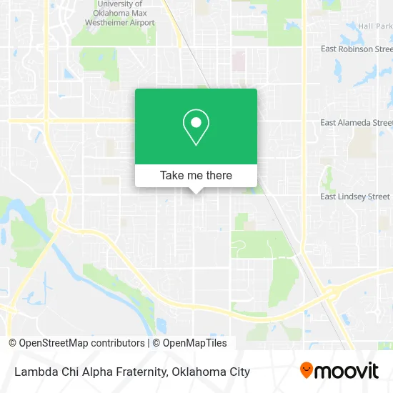 Lambda Chi Alpha Fraternity map