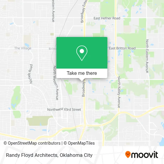 Randy Floyd Architects map