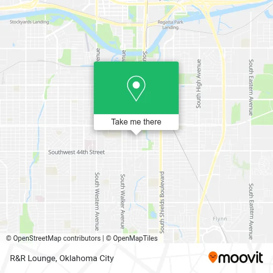 R&R Lounge map