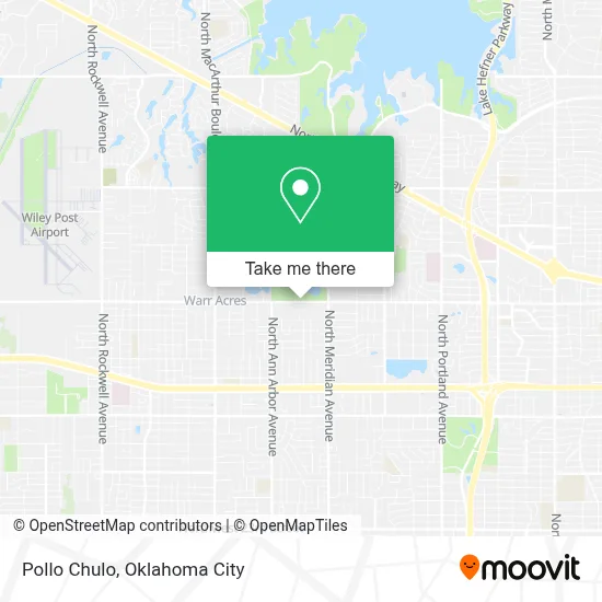 Pollo Chulo map