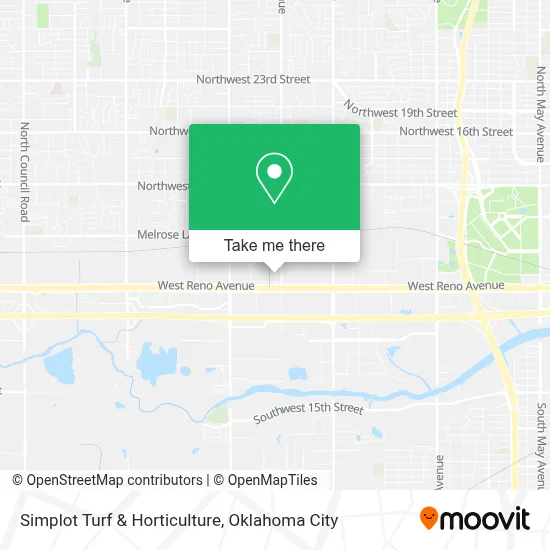 Simplot Turf & Horticulture map