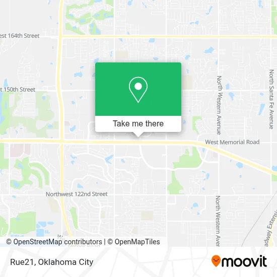 Rue21 map