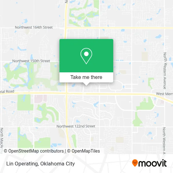 Lin Operating map