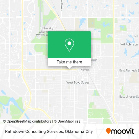 Rathdown Consulting Services map