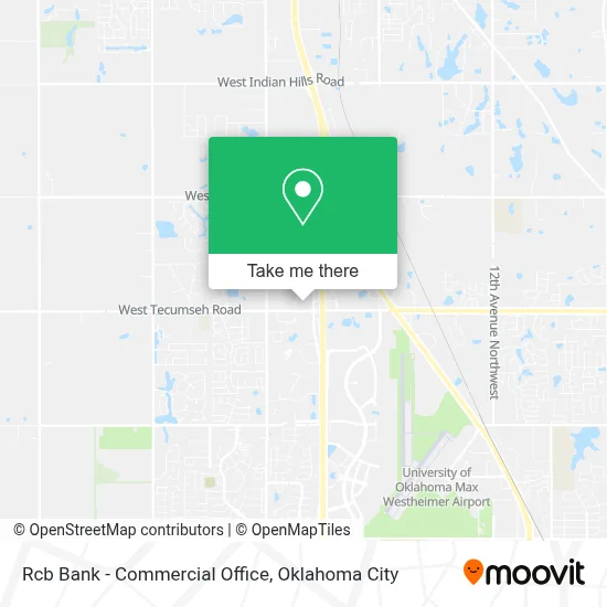 Rcb Bank - Commercial Office map