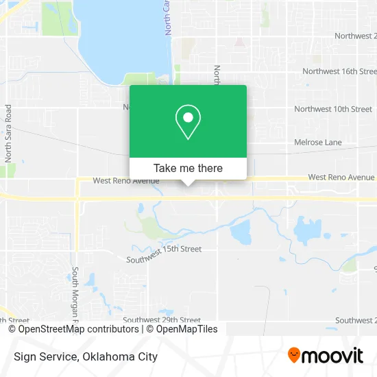 Sign Service map