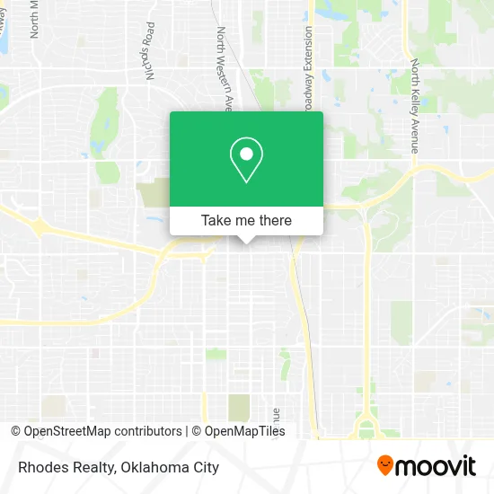 Rhodes Realty map