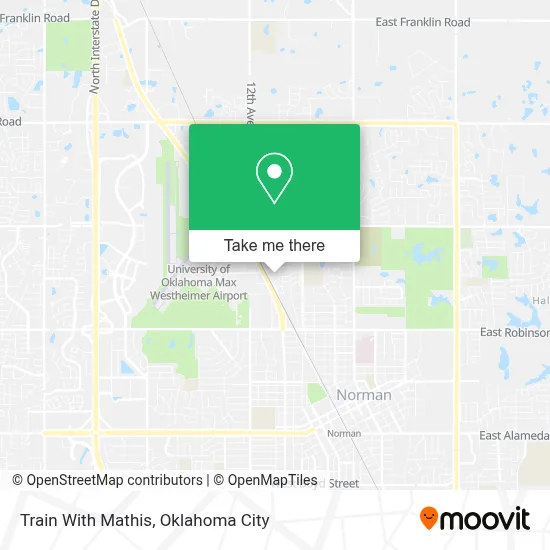 Train With Mathis map