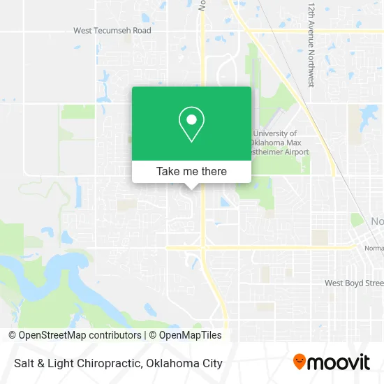 Salt & Light Chiropractic map