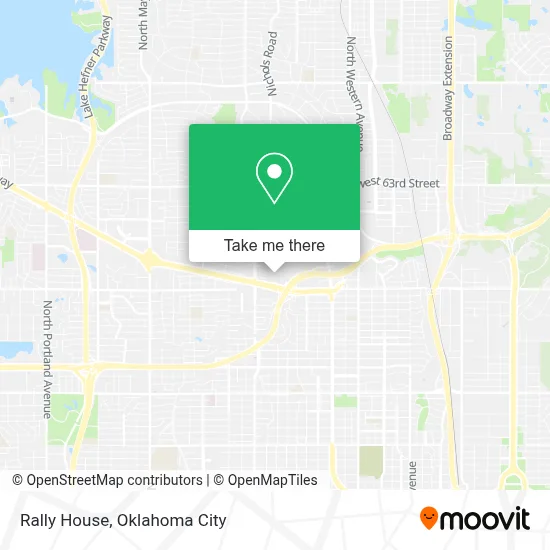 Rally House map