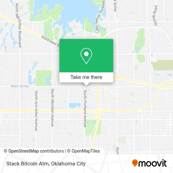 Stack Bitcoin Atm map