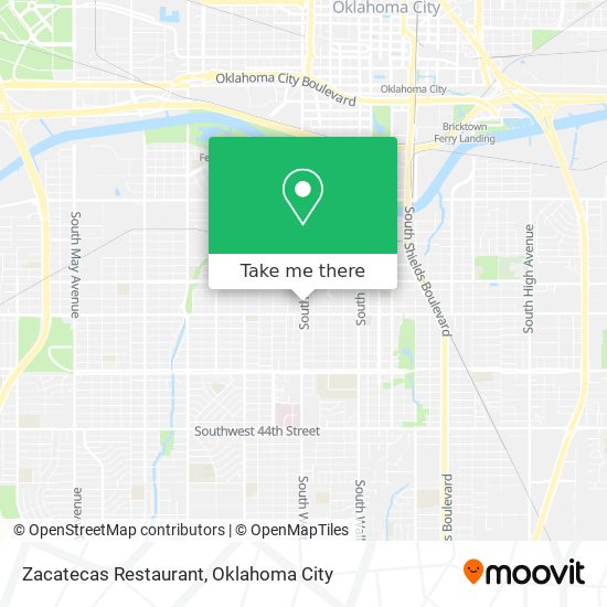 Zacatecas Restaurant map