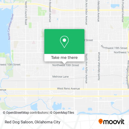 Mapa de Red Dog Saloon