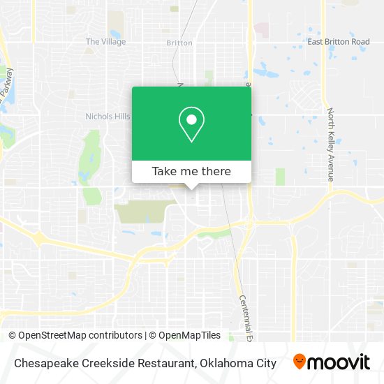 Chesapeake Creekside Restaurant map