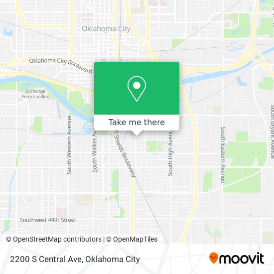 2200 S Central Ave map