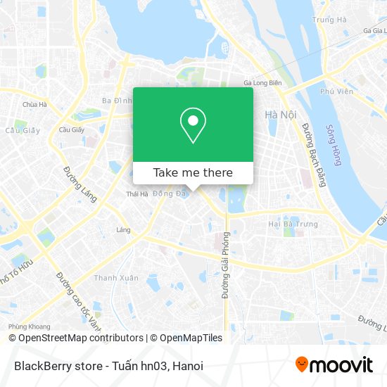 BlackBerry store - Tuấn hn03 map